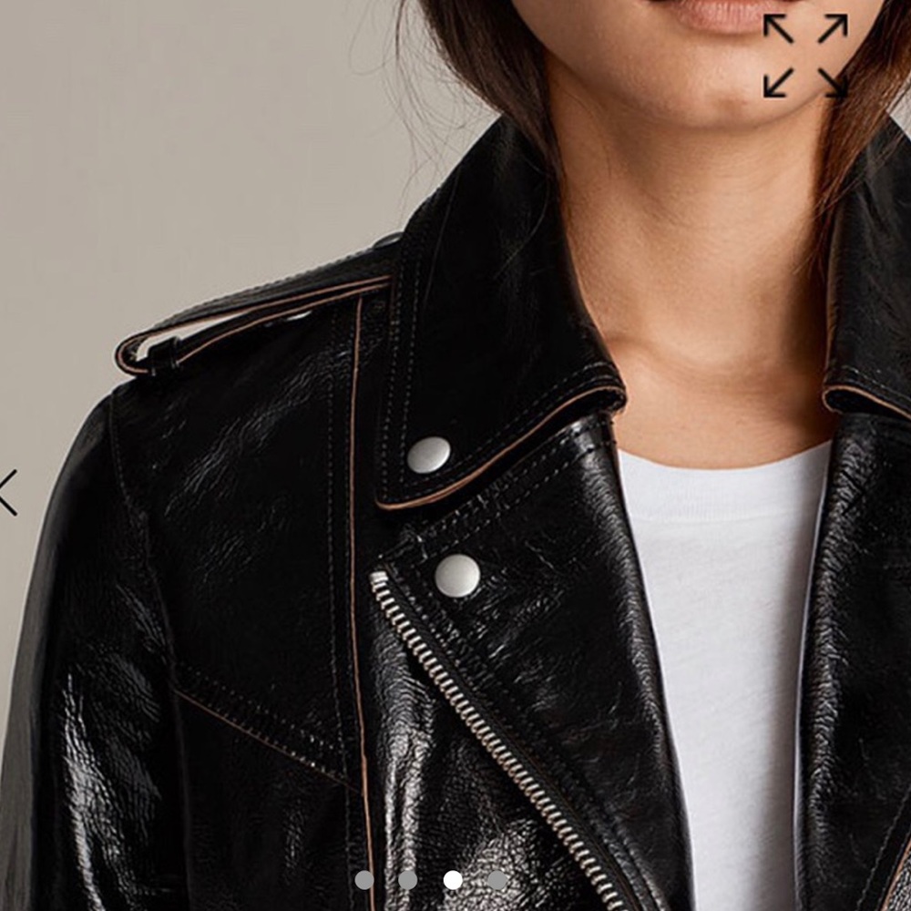 Patent Leather Jacket - Picture 3 of 5